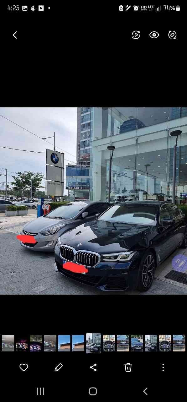 BMW 5시리즈 530i xDrive M 스포츠 패키지 게시글 썸네일