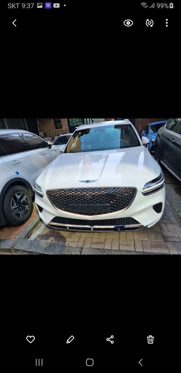 제네시스 GV70 가솔린 2.5 터보 2WD 파퓰러 I 패키지 게시글 썸네일