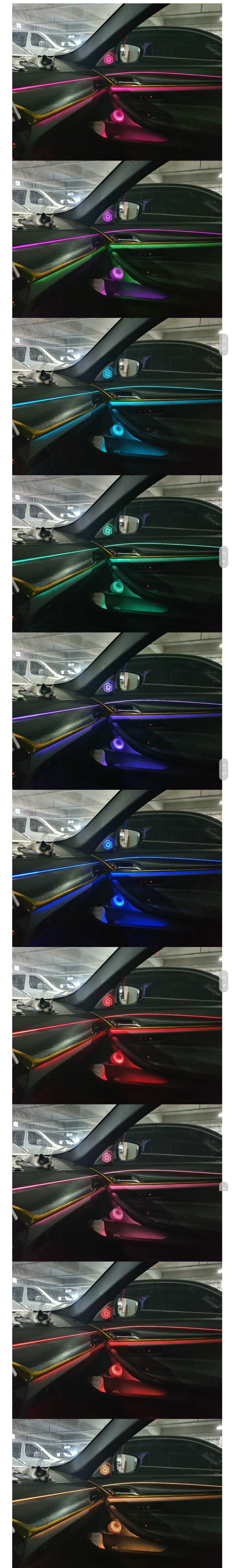 BMW코딩으로 나올수 있는 엠비언트 라이트 컬러 게시글 썸네일