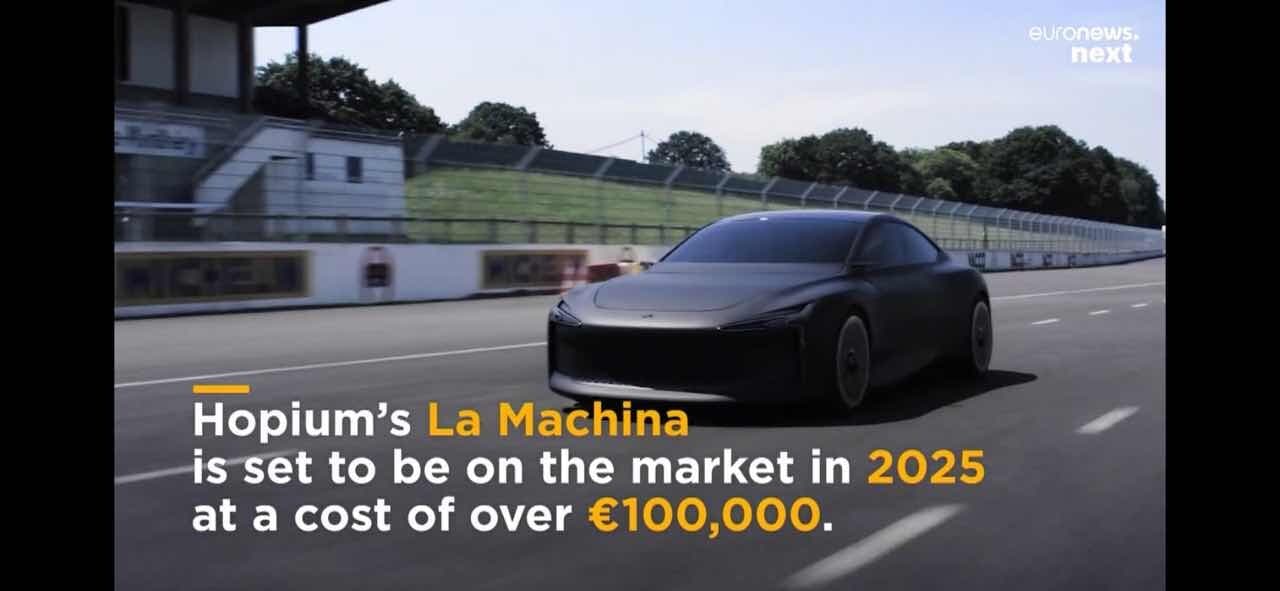 (Hopium) 순수 수소 스포츠카 등장 예고 게시글 썸네일