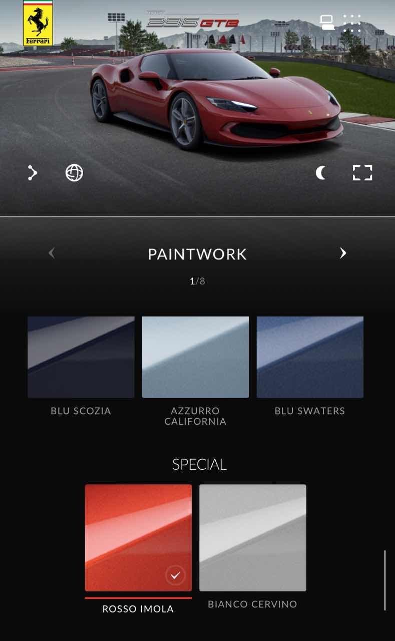 Ferrari—여러분만의 296 GTB 만들어 보기 게시글 썸네일