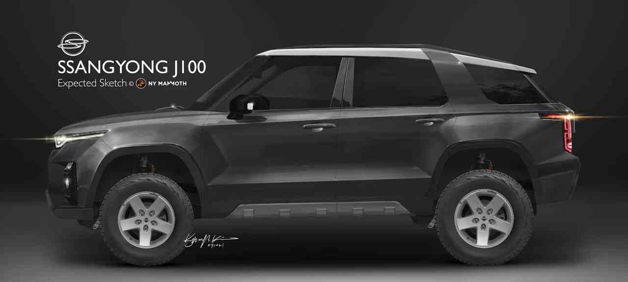 쌍용차 j100 예상 랜더링 게시글 썸네일