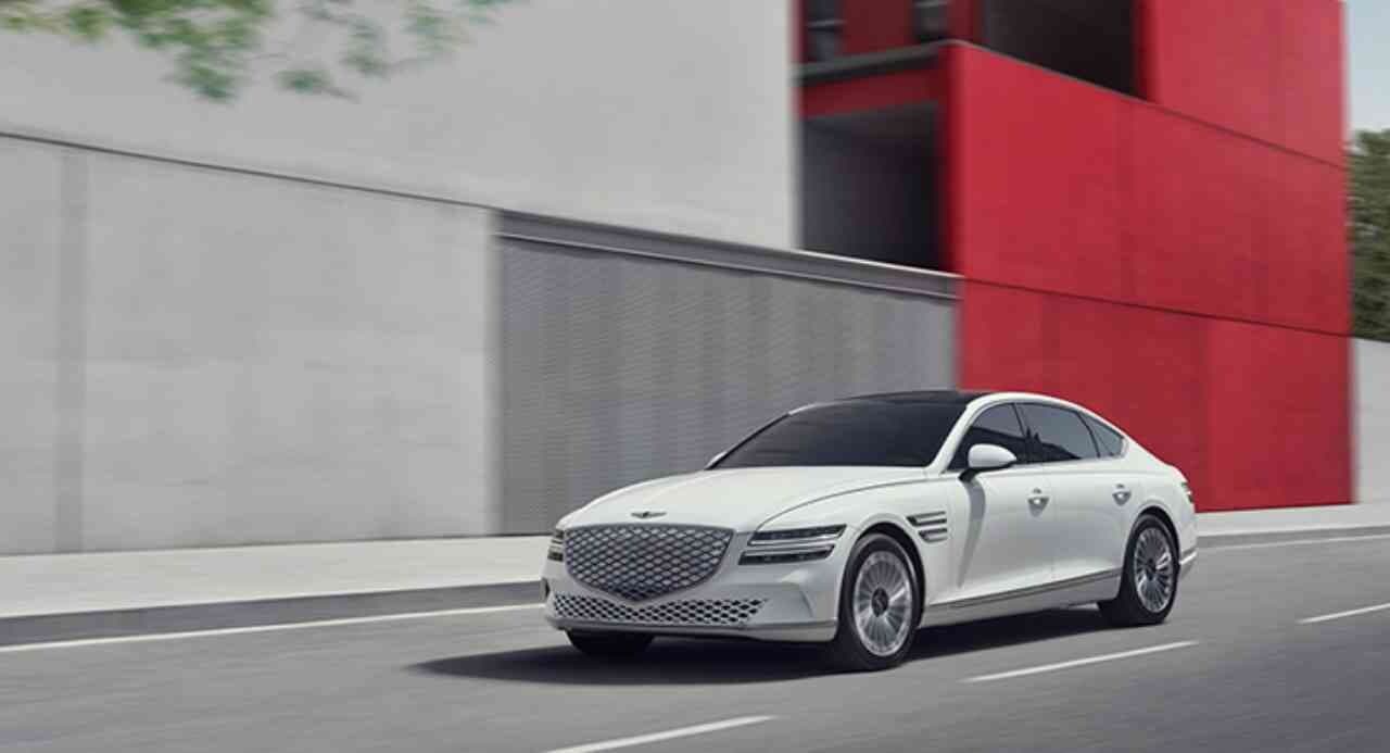 제네시스, G80 전기차 출시 게시글 썸네일