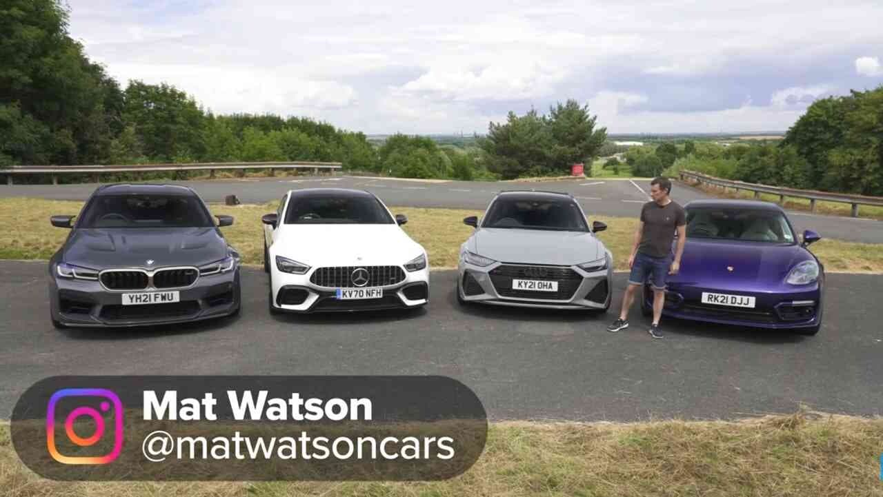 스포츠세단 끝판왕 대결 M5cs vs RS6 vs AMG GT vs 파나메라터보s하브 게시글 썸네일