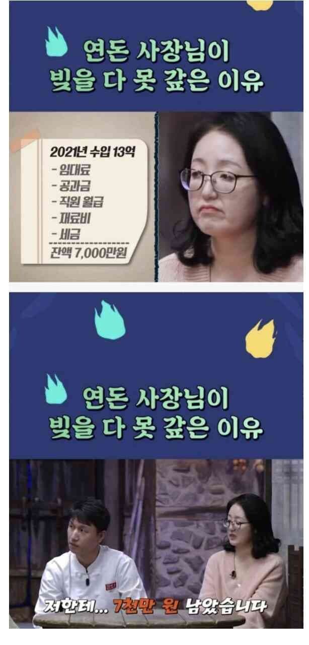 연돈 2021년 매출액 게시글 썸네일