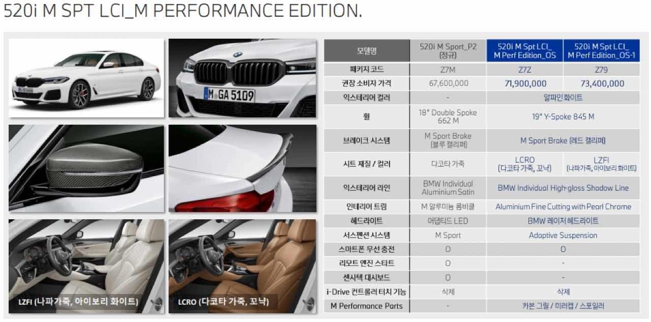 (정보) 520i 온라인 에디션 출시 예정  게시글 썸네일