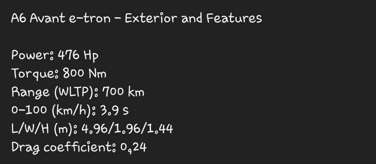 🏖 2024 Audi A6 e-tron / A6 avant e-tron 게시글 썸네일