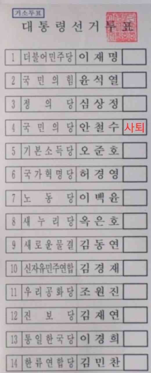 미래를 위한 투표... 게시글 썸네일