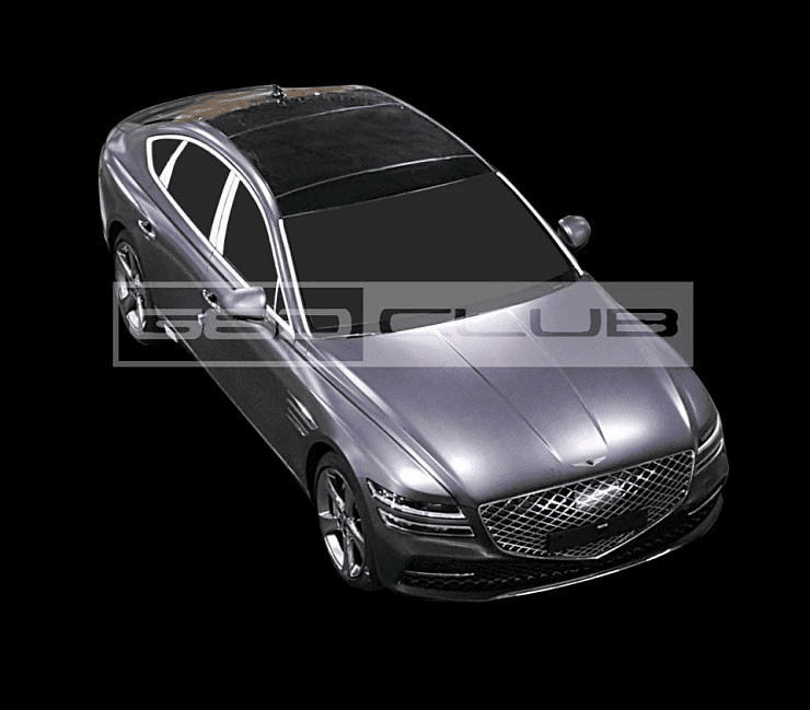 제네시스 신형 G80 무광 실사  게시글 썸네일