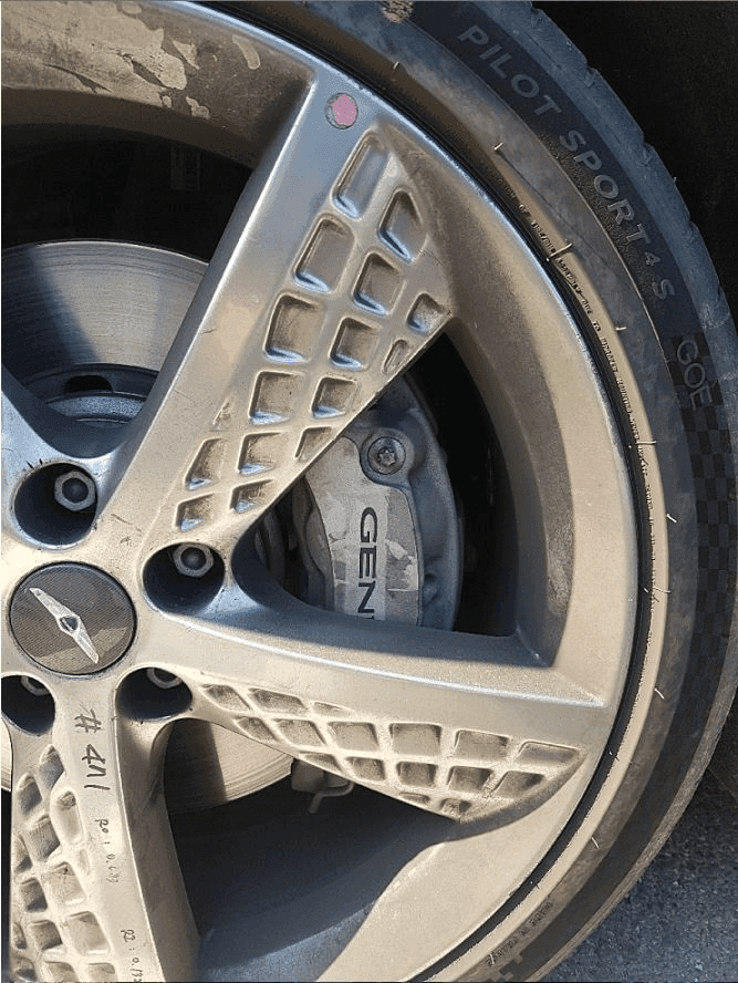 하반기 출시예정인 G80스포츠 휠 유출샷 게시글 썸네일