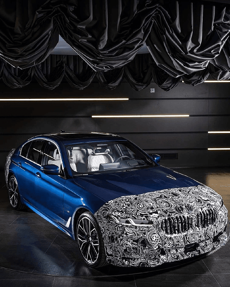 Bmw 5시리즈 LCI 티저 추가로 공개  게시글 썸네일