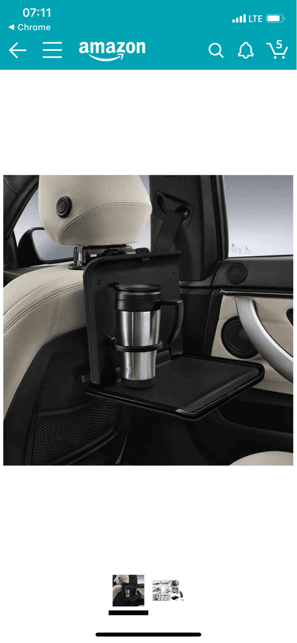 뒷좌석 트레이(folding table) 구입/사용 문의 게시글 썸네일