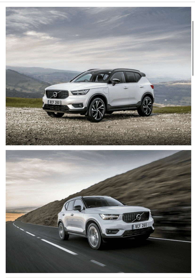 볼보 XC40 T4 PHEV  게시글 썸네일