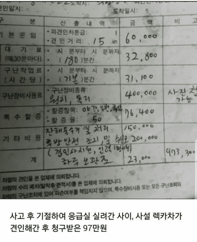 와... 렉카 진짜 쓰레기인듯...  게시글 썸네일