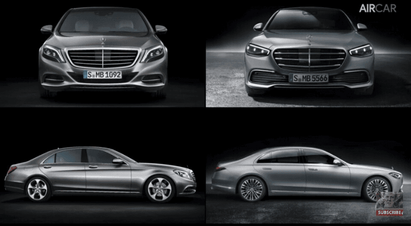 S클래스 구형 vs 신형 비교  게시글 썸네일