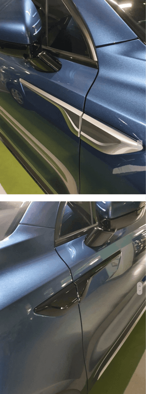 기아 쏘렌토 몰딩 좌우가 짝짝이로 출고 됐네요  게시글 썸네일