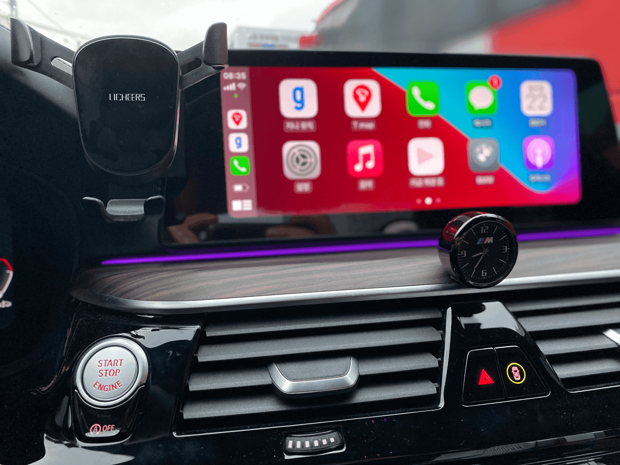 BMW실내포인트용✨만원의 소소템?M로고시계 게시글 썸네일