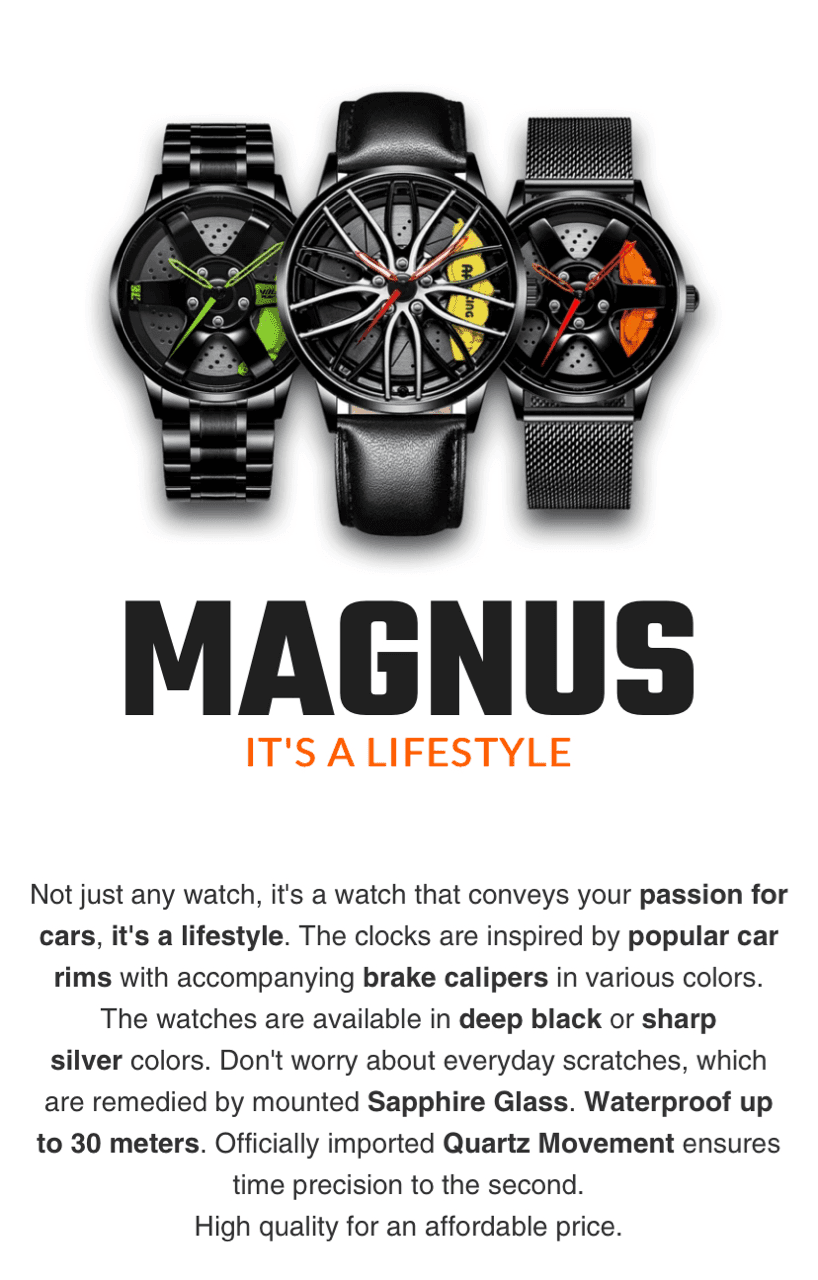 (지름 주의) 카매니아들을 위한 시계—Magnus 게시글 썸네일
