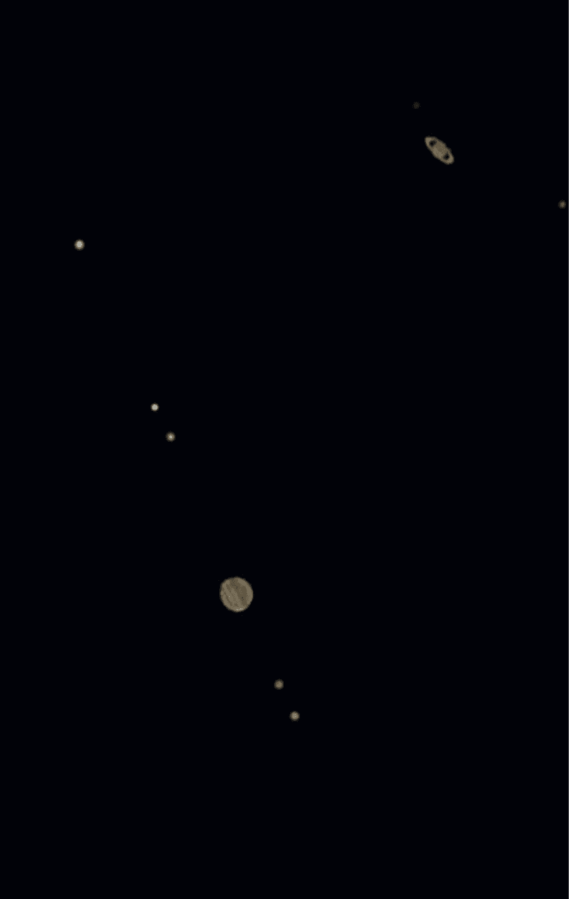 (천문학) 목성과 토성의 만남 (아직 진행 중 ^^)  게시글 썸네일