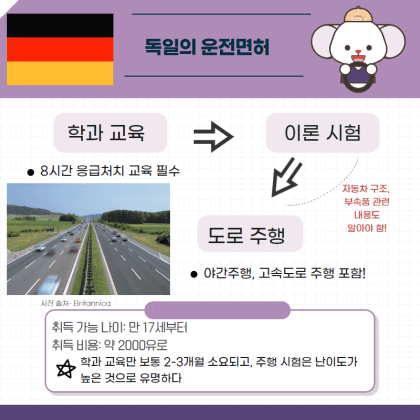 ?운전면허시험 5개국 비교(독,미,중,일,한국) 게시글 썸네일