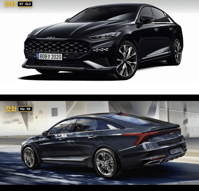 퀄리티 좋은 기아 K8 예상도 (+등급별 휠 디자인 모음) 게시글 썸네일
