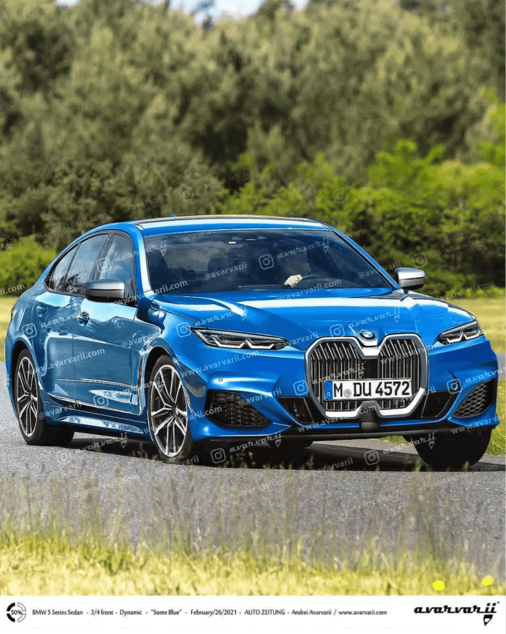 5시리즈 풀체인지 랜더링이라는데 게시글 썸네일