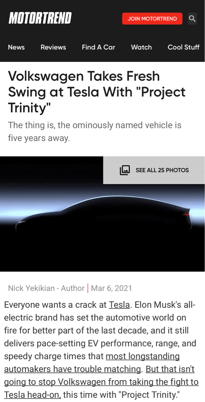 (폭바) Project Trinity 예고—테슬라 저격!  게시글 썸네일