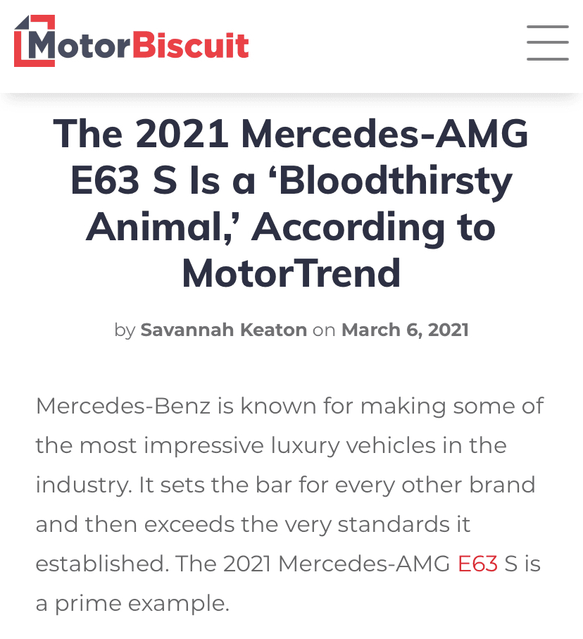 GTC5 Lusso 못 살 바엔-2- E63s AMG 게시글 썸네일