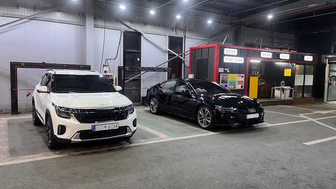 감격스러운 동반자와의 첫 세차 게시글 썸네일