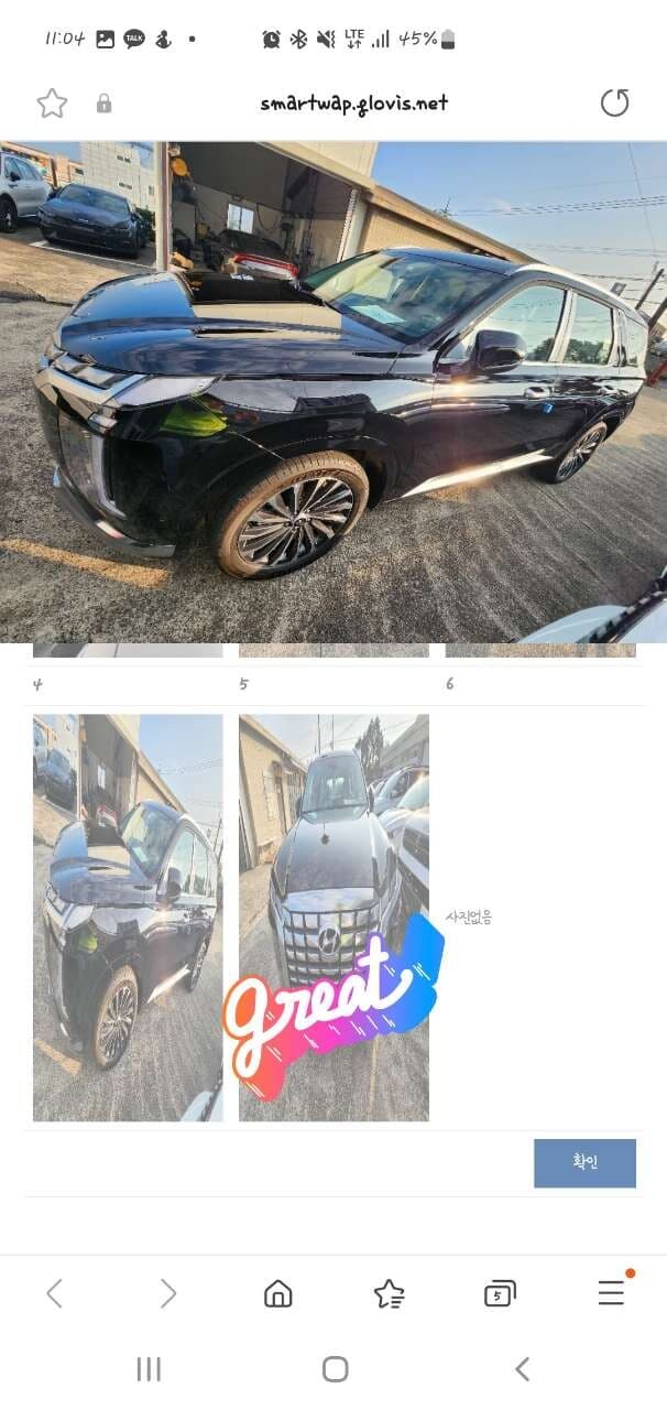 팰리세이드 가솔린 4WD 캘리그래피  게시글 썸네일