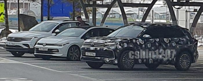 국내에서 테스트중인 신형 티구안, 신형 골프  게시글 썸네일