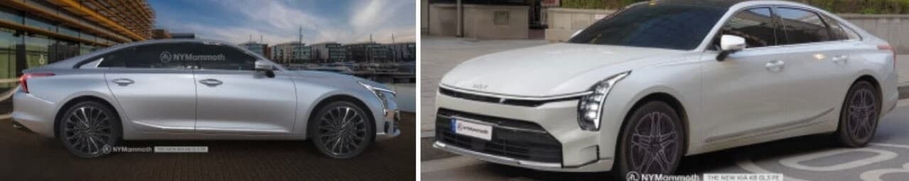 기아 K8 페이스리프트 GT라인 스파이샷 공개 예상도 등 게시글 썸네일