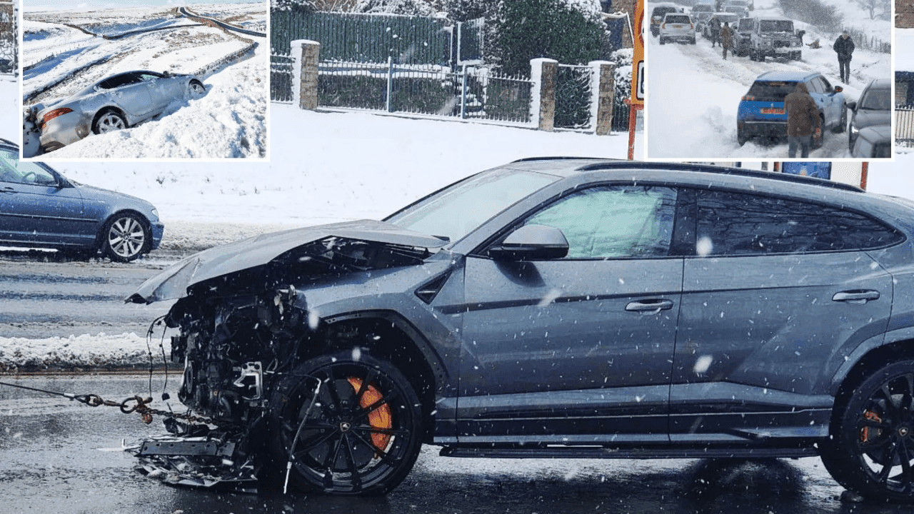 역시 눈길에는 후륜이 제일 안전함 ㅋㅋㅋ  게시글 썸네일