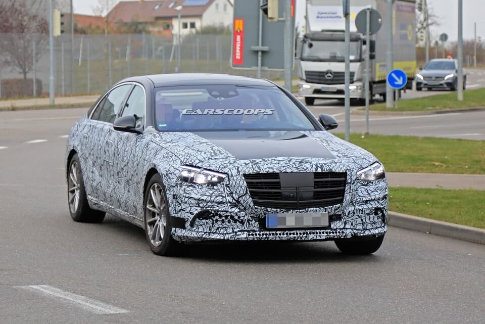 도어 사라지는 차기 S클래스 스파이샷 게시글 썸네일