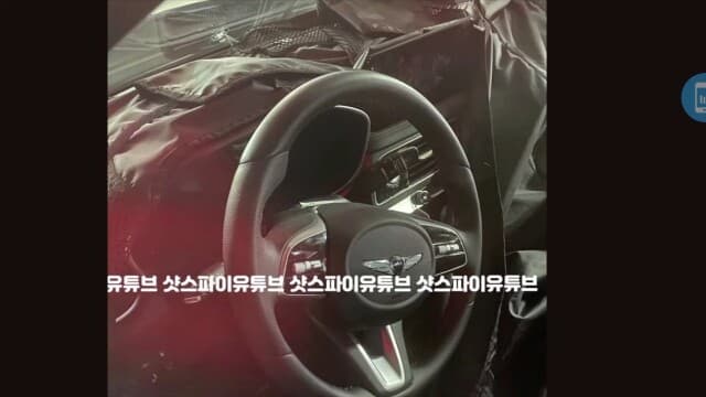 제네시스 G70 F/L 인테리어 스파이샷 게시글 썸네일