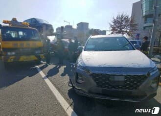 G70 싼타페 신차 출고직후 작살... 게시글 썸네일