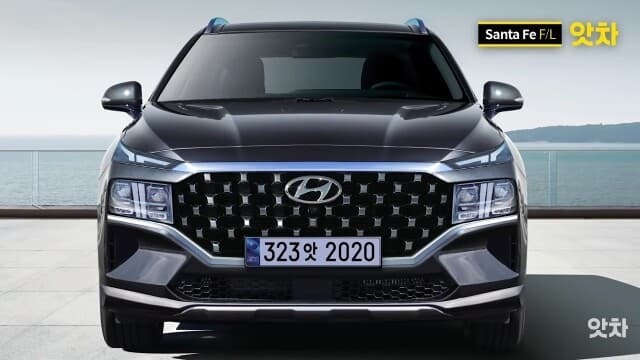 현대 싼타페(TM) F/L 예상도 게시글 썸네일