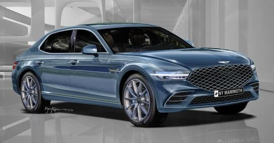 제너시스 G90 예상도 게시글 썸네일