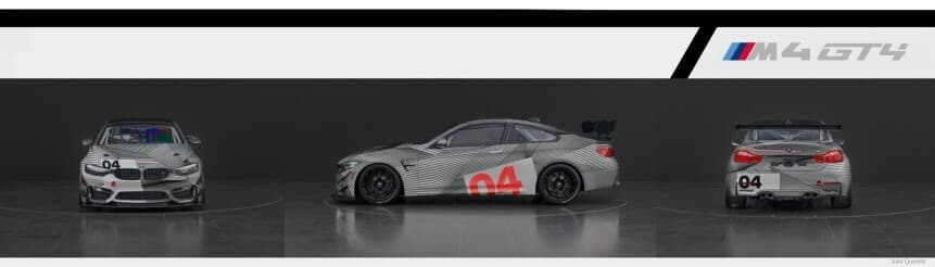 BMW M4 GT4 경주용 레이싱카 게시글 썸네일