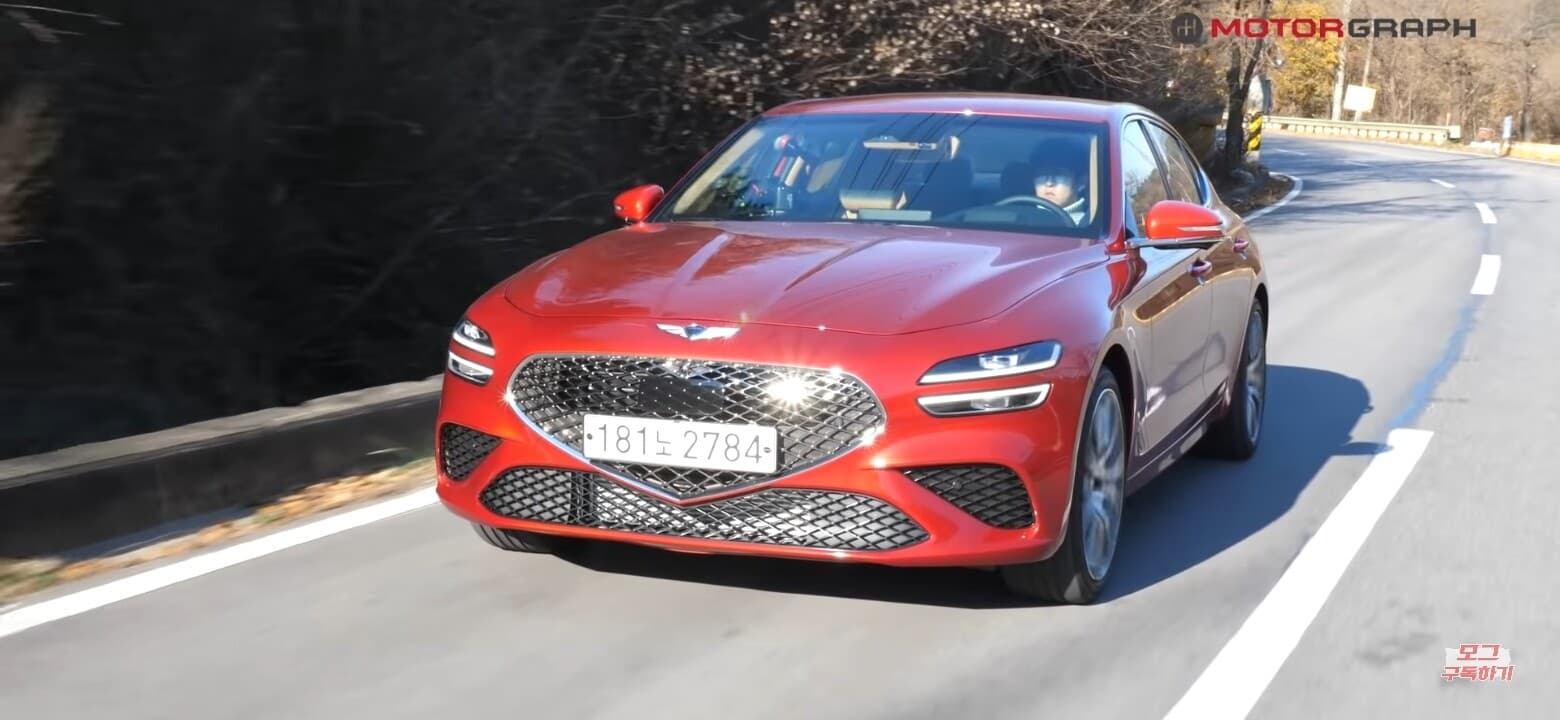 제네시스 G70 2.0시승기 - 모터그래프 게시글 썸네일