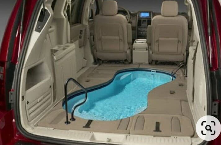 ?차안에 미니 풀장? 게시글 썸네일