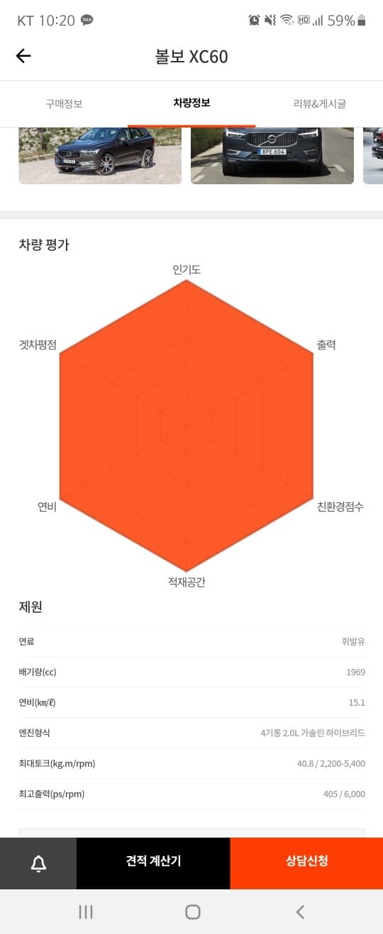 볼보 XC60 너무 띄워주는거 아니오? 게시글 썸네일