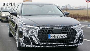 아우디 A8 페이스리프트 스파이샷 게시글 썸네일