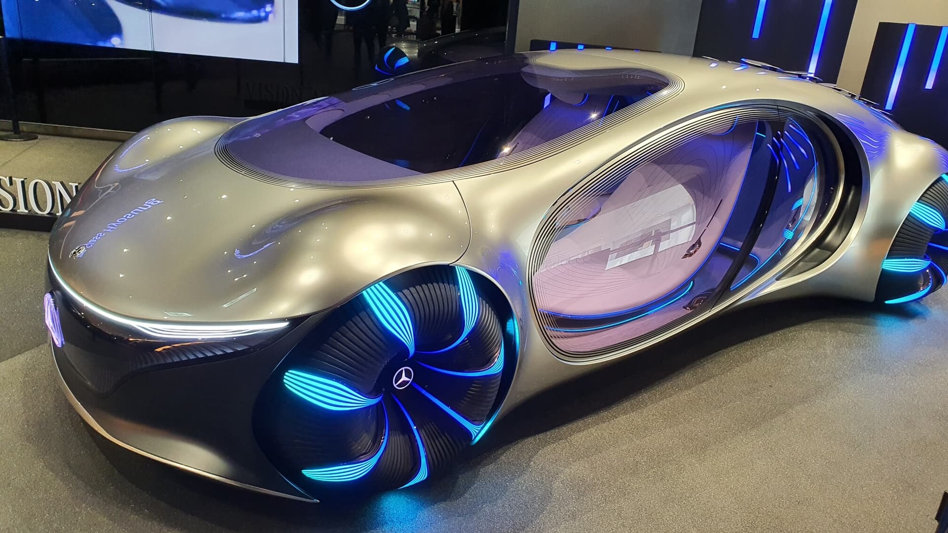 벤츠 컨셉트카 비전 AVTR(아바타)보고왔어요? 게시글 썸네일