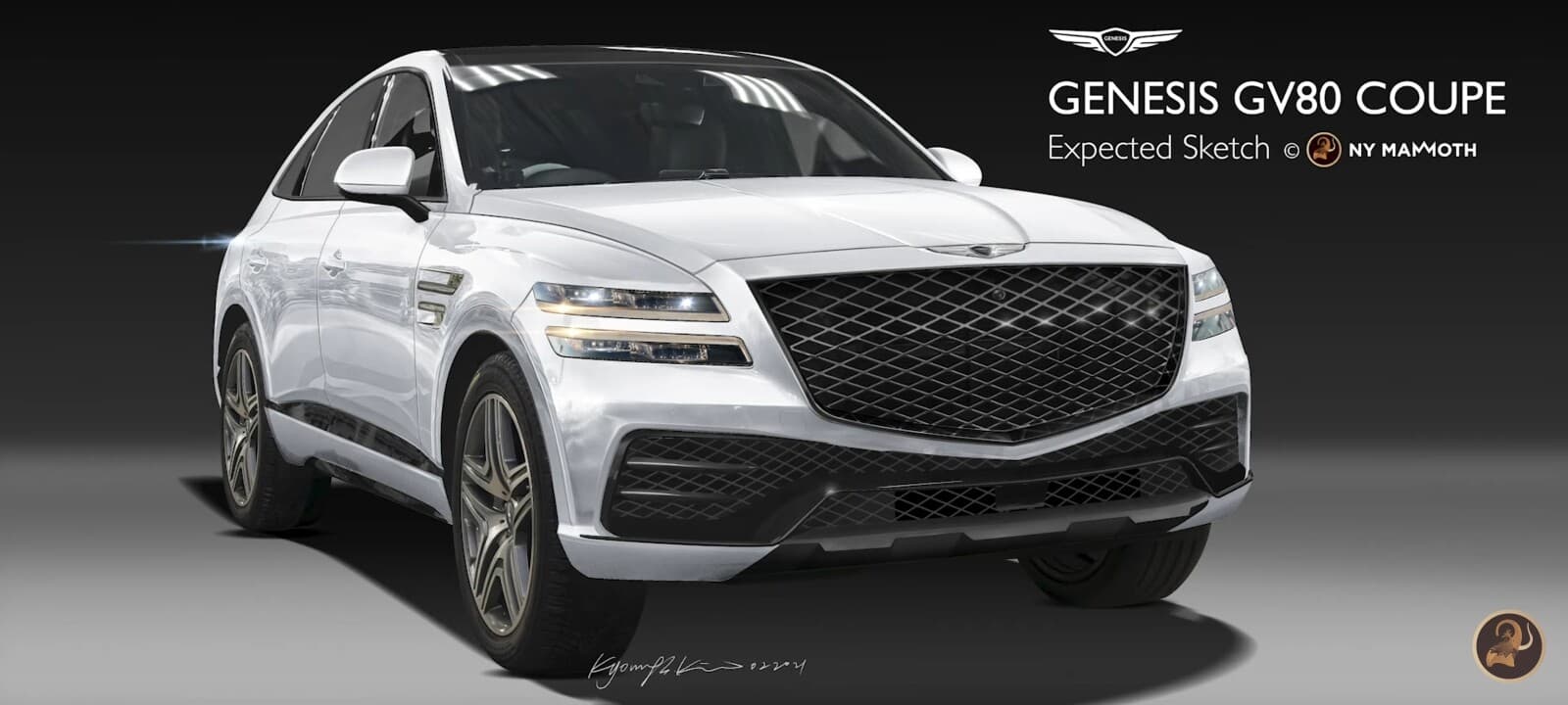 제네시스 GV80 쿠페 예상도 게시글 썸네일