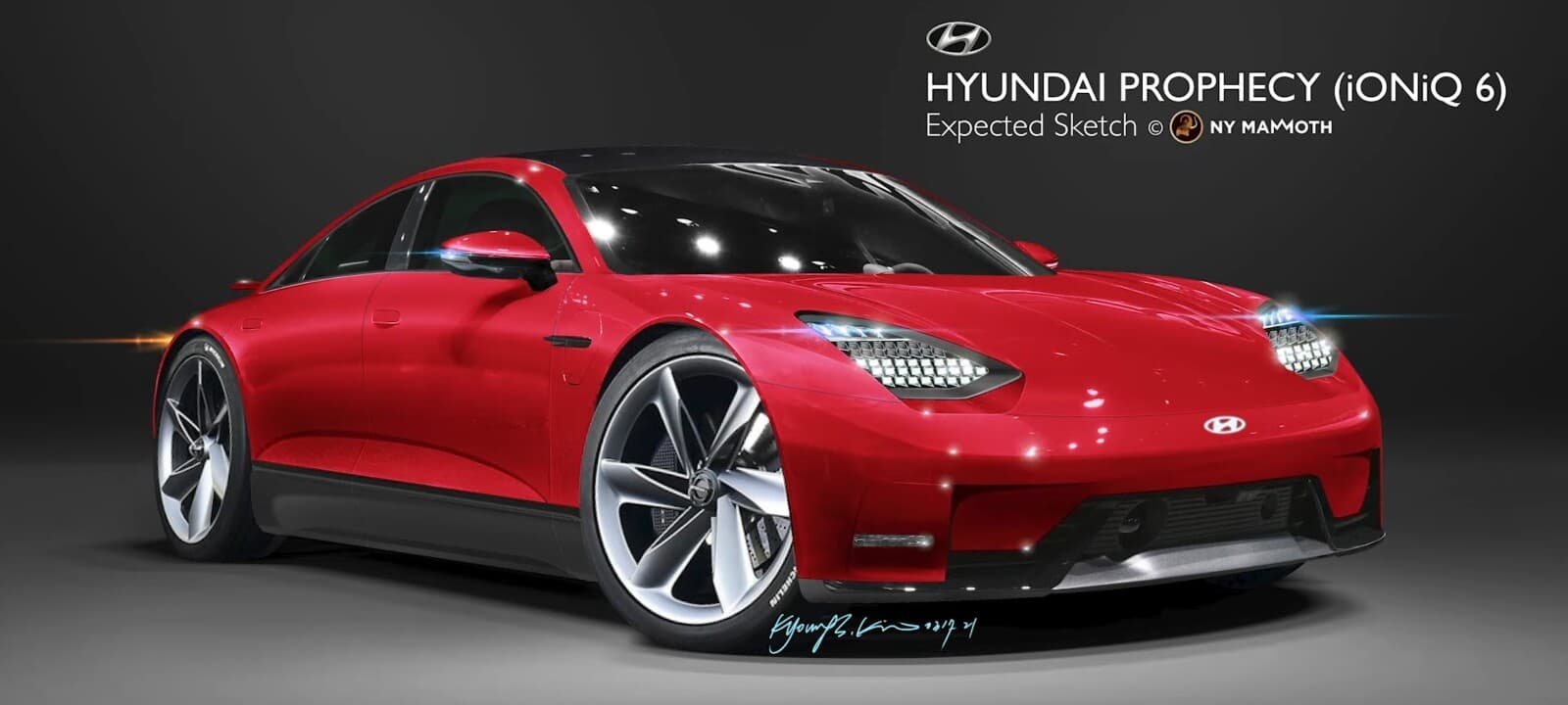 현대 아이오닉6 (프로페시)  예상도(상상도) 게시글 썸네일