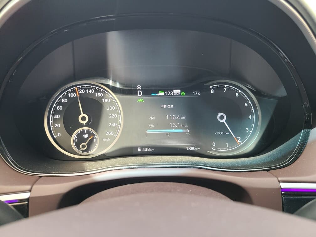 GV70 부산->서울 자율주행 연비 게시글 썸네일