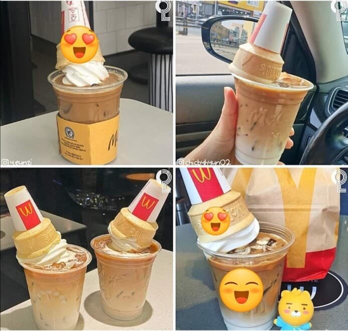 (비차량) 요즘 유행인 맥바셋(맥도날드)  커피 ㅋㅋ 게시글 썸네일
