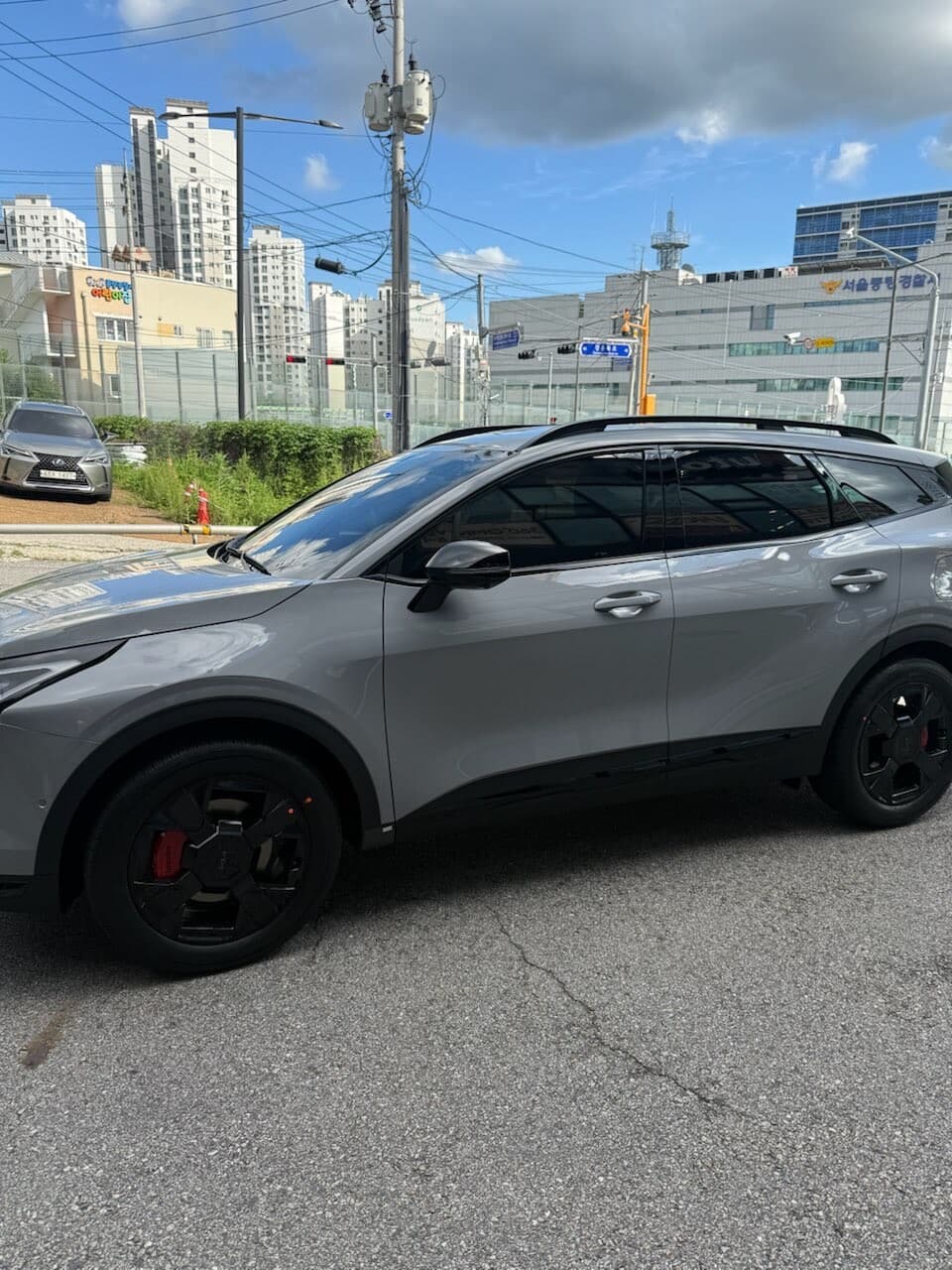 스포티지 엑스라인 출고 게시글 썸네일