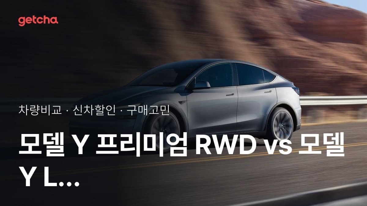 모델 Y 프리미엄 RWD vs 모델 Y L AWD, 오너들의 의견